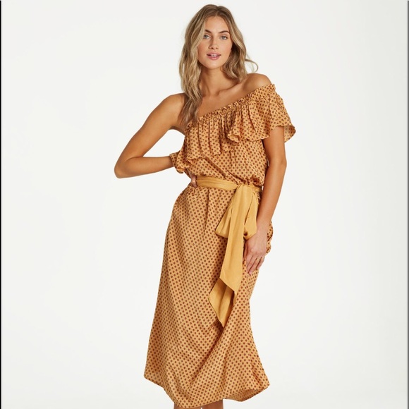 🔆BILLABONG🔆SASH AROUND MIDI DRESS - Picture 3 of 14